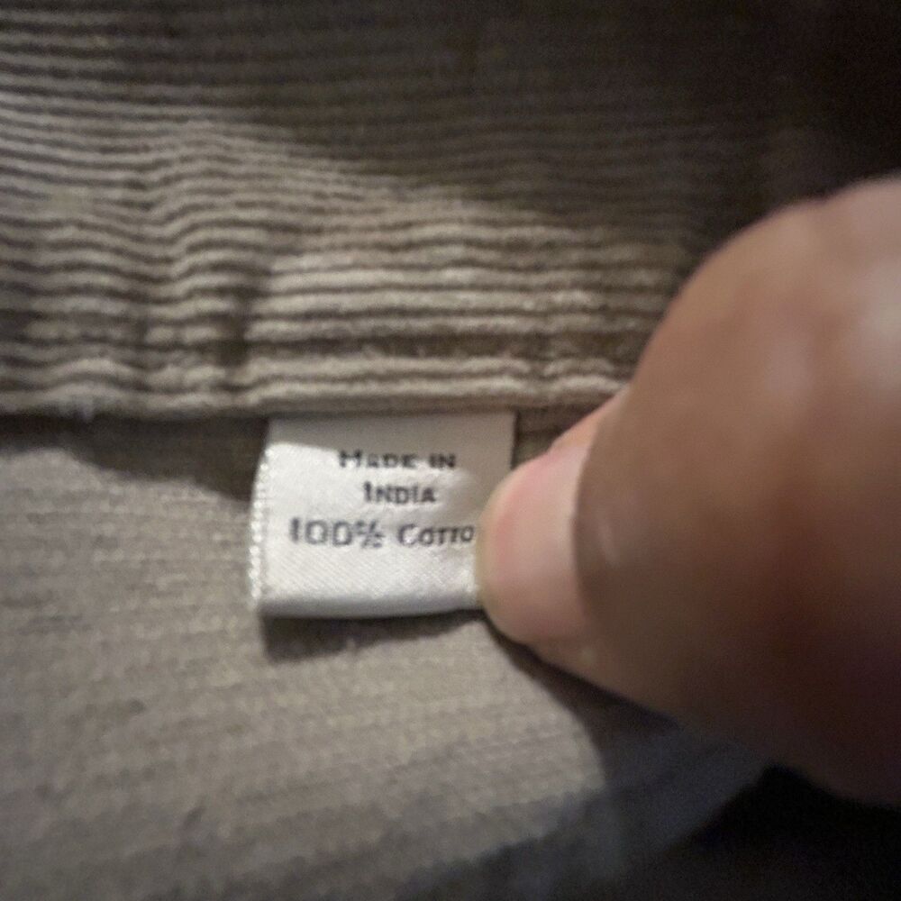 J. Crew Corduroy Chino Pants Mens 32x34 Brown 5 Pocket Vintage Slim Straight - Picture 6 of 6